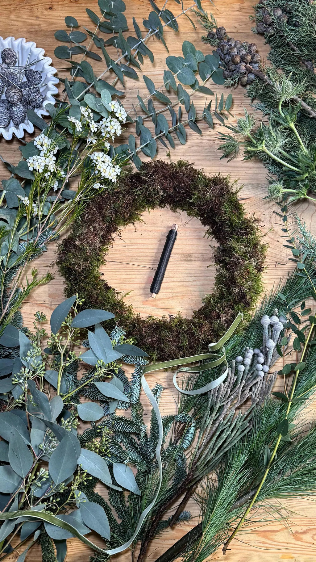 PRE-ORDER  The Evergreen Luxury Wreath Kit