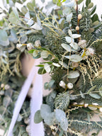 Make your own Christmas Wreath Kit | DIY Wreath Kit | Seasonal Fresh Flowers | Christmas Door Wreath | PREORDER from 24th Nov